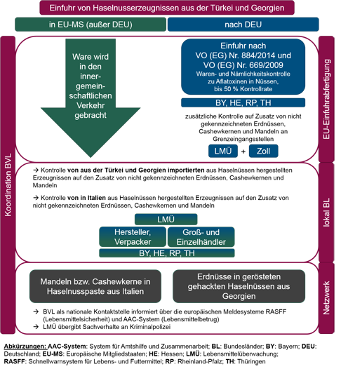 Ablauf der Operation OPSON VI