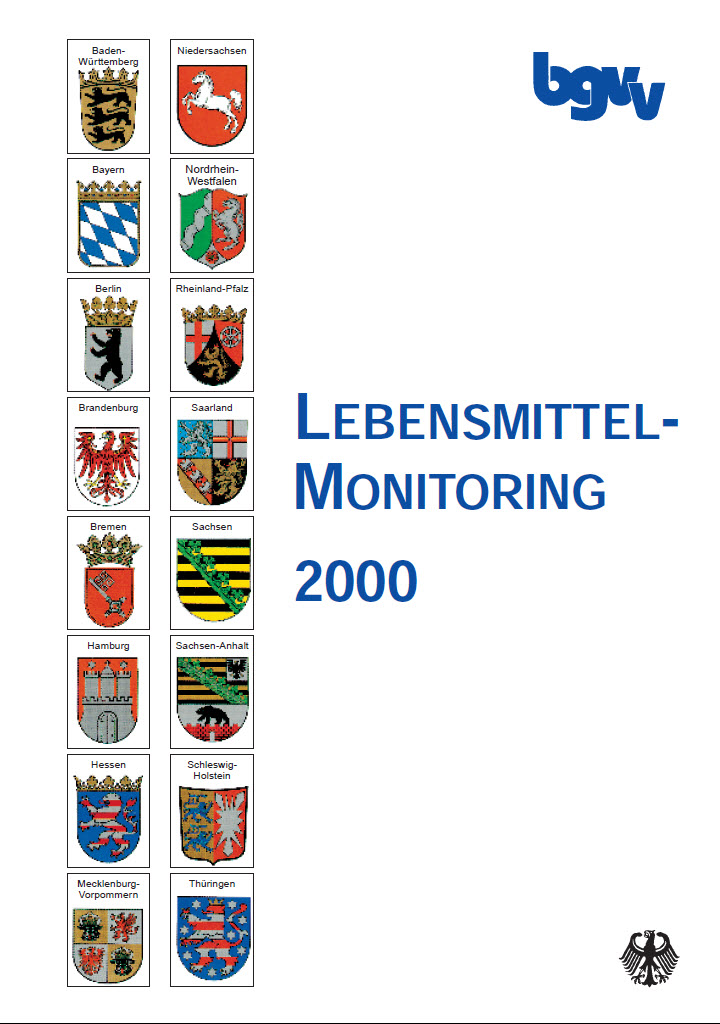 PDF zum Download - Bericht zum Lebensmittelmonitoring von 2000