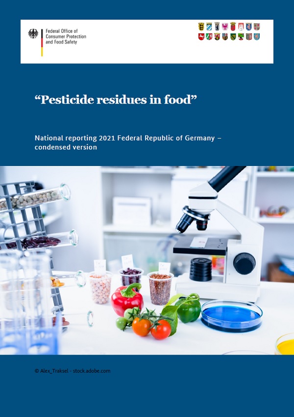 Pesticide Residues in Food - National Reporting 2021 Federal Republic of Germany