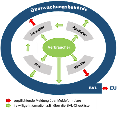 Eine Übersicht über die möglichen Meldewege und die zu verwendenden Formulare.